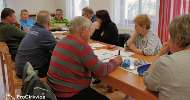 Veřejné zasedání obce Církvice z 15.4.2025