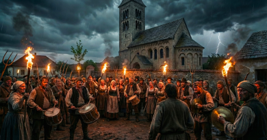 Noc, kdy sedláci táhli na pány