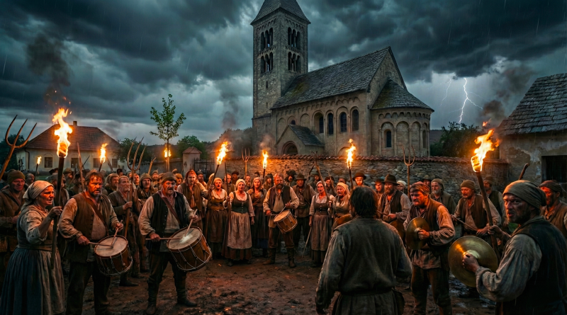 Noc, kdy sedláci táhli na pány