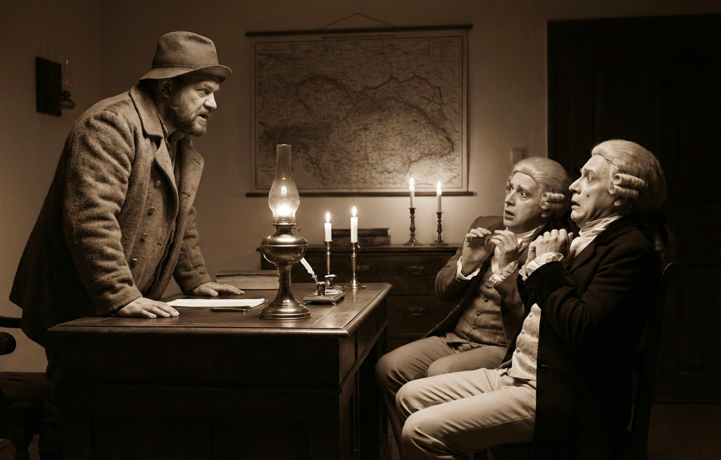 Noc, kdy sedláci táhli na pány