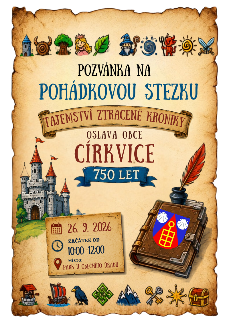 Tajemství ztracené kroniky - 750 let obce Tajemství ztracené kroniky - 750 let obce